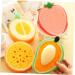 Angoily 12 Pcs Natural Bath Loofah Sponge Exfoliator - Fruit Decor Shower Tool for Exfoliating & Body Scrub - Ideal for Spa & Bath - Buy Online on SooperMarket.com