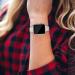 Ultra Thin Silicone Sport Band for Apple Watch 38/40/41mm - #A Starlight | Compatible with iWatch Series 1-8/SE | Slim Replacement Wristband for Men and Women - Buy Online on SooperMarket.com