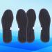 EXCEART 2 Pairs Bamboo Charcoal Odor Control Shoe Insoles - Size 40 Black 24x5cm - Buy Online on SooperMarket.com