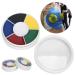 Buy 2PCs Non-Toxic Oil Body Face Paint for Halloween | Professional Special Effects Makeup Tool - Buy Online on SooperMarket.com