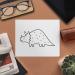 Happy Dinosaur Microfiber Lens & Glasses Cleaning Cloths - Set of 2 | International Shipping Available - Buy Online on SooperMarket.com
