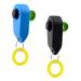 Dog Training Clickers Finger Loop 2 PCS Reinforces Positive Behaviour Train Clicker Aid Tool Professional Effective Trainer Tools Comfortable Grip Suitable for Dogs Puppies Cats Pets Black and Blue