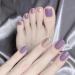 TBeautfave Purple Nail Polish Quick Dry Peel Off Nail Varnish Pastel Violet Long Lasting Nail Polish Water Based Natural Nail Polish for DIY Nail Art No Need Cure J49 - Buy Online on SooperMarket.com