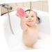 Healeved Silicone Shampoo Brush Set - Pink Scalp Scrubber & Massage Tool for Infants and Babies - 2 Pack - Buy Online on SooperMarket.com