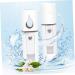 Baluue Nanometer Sprayer Makeup Brishes Face Sprayer Mini Face Humidifier Cool Face Mist Steamer White - Buy Online on SooperMarket.com