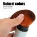 Portable Powder Brush for Flawless Makeup | Travel-Friendly Cosmetic Brush with Lid - Ideal for Blush & Primer - Buy Online on SooperMarket.com