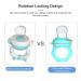 Xiaoxin Baby Food Feeder Pacifier Tooth Relief for Toddlers | S/M/L Silicone Tissue | 2-Pack for Easy International Shipping - Buy Online on SooperMarket.com