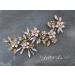 Edary Bride Wedding Hair Vines Gold Flower Bridal Headband Crystal Headpieces Leaf Bridesmaid Hair Accessories for Women and Girls - Buy Online on SooperMarket.com
