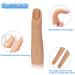 2Pcs Silicone Fake Nail Training Fingers for DIY Manicure and Nail Art Practice - Buy Online on SooperMarket.com