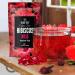 BLUE TEA - Hibiscus Rose Herbal Tea - 60 Tea Bags || CAFFEINE FREE || Hibiscus + Rose | Christmas Tea Gifts | Vegan - Gluten Free - Non-GMO | Eco-Conscious Ziplock Pouch - Buy Online on SooperMarket.com