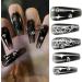 Ruarby False Nails Full Cover Nail Tips Butterfly Press On Nails French Tip False Nails Stick on Nails DIY Manicures Supplis - Buy Online on SooperMarket.com
