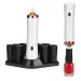 Glue Shaker for Eyelash Extensions  Electric Nail Lacquer Shaker with Base  Nail Polish Glue Shaker  White