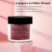 Dark Red Glitter Dipping Powder 28g/Box | No Lamp Cure, Natural Dry Like Gel Nails | Nail Salon Quality - No.29 HJ-ACG029 - Buy Online on SooperMarket.com