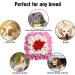 IEUUMLER Dog Snuffle Mat - Training Puzzle Toy for Dogs | 45x45cm Pink & White - International Shipping - Buy Online on SooperMarket.com