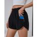 BMJL Women's High Waisted Running Shorts with Pocket - Quick Dry Athletic Workout Pants - Buy Online on SooperMarket.com