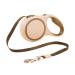 Rolleine retractable dog leash extendable pet. Leaer training line leash tape 3m 5m for small medium -sized dogs cats walking leash leash from Feiling (5m khaki) 5m khaki