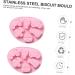 Alipis 2pcs Silicone Baking Mold Silicone Molds Fruit Tray Vehicle Chocolate Mold 3D Mousse Fondant Mold 21x16cm Pink - Buy Online on SooperMarket.com