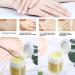 Wax Hand Mask with Natural Honey & Milk - Exfoliating, Hydrating, and Nourishing Gel for Soft and Whitening Hands - 170g - Buy Online on SooperMarket.com