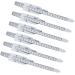 Hemobllo Flexible Measuring Tape baby head circumference measuring ruler professional plastic infant head circumference tape 56cm for baby  babies  child  pediatrics ( white 56cm ) Body Set