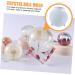 STOBOK 2pcs Ball Mold Round Mold Round Soap Molds Crystal Casting Mold Candle Wax Mold Sphere Making Candle Making Mold Silicone Mold Silicone Ball Silica Gel One Body White White 5.9X5.9X5.9CM - Buy Online on SooperMarket.com