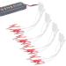 20pcs TENS Wire Cable Clip Electrode Wires for TENS Unit Physiotherapy Machine - Buy Online on SooperMarket.com