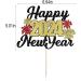 Qertesl 24PCS Happy New Year Cupcake Topper Hello 2022 Cheers to 2022 New Year Cake Decoration New Years Eve Party Decorations Supplies. (Black gold2) - Buy Online on SooperMarket.com