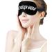 Personalized Custom Blindfold with Name, Photo, or Logo - Funny Sleep Mask for Nighttime Sleeping - Ideal for Home, Office - Black (1 Count) - Buy Online on SooperMarket.com