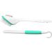 TOE094 Miracle Foot Brush with Pumice Stone - White - 30 Inch - Pack of 1 - Buy Online on SooperMarket.com