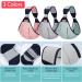 HINATAA Breathable Baby Sling | Adjustable Baby Carrier Wrap for 0-36 Months | Quick Dry & Thick Shoulder Straps | Grey - Buy Online on SooperMarket.com