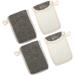 Baluue 16 Pcs Black Linen Soap Bag Soap Saver Soap Exfoliating Body Bar Soap Foaming Soap Foam Soap Flax - Buy Online on SooperMarket.com