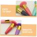 PLAFOPE Beauty Egg Brush Pen Makeup Powder Puff Makeup Sponges for Blending Make up Sponges for Face Cosmetic Sponge Foundation Sponge Brush Makeup Sponge with Handle Blending Sponges - Buy Online on SooperMarket.com