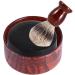 Natural Wooden Shaving Soap Bowl Cup for Men - Handcrafted Shaver Cleansing Tool - Buy Online on SooperMarket.com