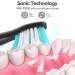 Sonicare Electric Toothbrush with 12 Dupont Brush Heads | 15 Cleaning Modes | 4 Hours Charging for 60 Days Use | Whitening Dental Care for Adults & Kids - Buy Online on SooperMarket.com