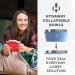 Hydaway Collapsible Bowl | Portable 1-Quart Dish for Camping, Hiking, Travel | Fern Green - Buy Online on SooperMarket.com