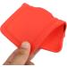 Buy Tivenfezk Nadoli Ultra Thin Silicone Case for iPhone 15 Plus - Shockproof Scratch-Resistant Red TPU Wallet Cover with Card Holder - Buy Online on SooperMarket.com