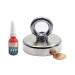 425 lb Junior Magnet Fishing Kit | Neodymium Magnet, Waterproof Carry Case, Paracord, Gloves & Threadlocker - Buy Online on SooperMarket.com