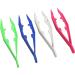 Craft Tweezers 20 Pack - Durable Safe Plastic Tweezers for Kids & Adults | Ideal for Hobbies & Manual Training - International Shipping Available - Buy Online on SooperMarket.com
