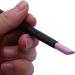 Black Quartz Scrubbing Cuticle Pen Cuticle Nail Pusher Cut Nail Pusher Manicure Care Tools - Buy Online on SooperMarket.com