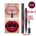 7Pcs Pink Red Glitter Matte Lip Liner and Liquid Lipstick Set Kit - Long Lasting Metallic Shades for Women - Buy Online on SooperMarket.com
