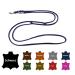 Dog liner Small dogs / large dogs 2m / 2.40m / 2.80m / 3.50m / 5m Double linen adjustable (2m x 8mm navy blau) 2m x 8mm navy blau