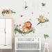 Decalmile Jungle Animals Wall Stickers - Safari Theme Decals for Nursery and Kids Room Decor - Buy Online on SooperMarket.com