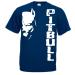 Generico t-Shirt Pitbull Fight Dog Kickboxing Boxing Gift Idea 12 Colors also for Kids 3XL Navy Blue