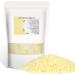 Howemon White Beeswax Pellets 2LB 100% Pure and Natural Triple Filtered for Skin, Face, Body and Hair Care DIY Creams, Lotions, Lip Balm and Soap Making Supplies 2 Pound