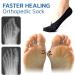 Projoint Antibunions Health Socks - Bunion Relief and Gout Relief - Orthopedic Toe Compression Socks (10PCS Black+Skin) - Buy Online on SooperMarket.com