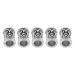 30pcs Nordic Viking Hair Pearls - Retro Alloy Braid & Dreadlock Accessories - DIY Bracelets & Necklaces - Silver - Buy Online on SooperMarket.com