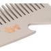 Stainless Steel Hair & Beard Comb - Multipurpose Sandalwood Pocket Moustache Comb for Grooming - Buy Online on SooperMarket.com