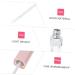 BELLIFFY 6pcs Lip Gloss Empty Tube Eyeline Empty Bottle Lip Tube Eyeliner Eyelash Mascara Tube Pink Abs 1 g (Pack of 1) Pink - Buy Online on SooperMarket.com