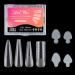 Duals Forms Acrylic Nail System UV Gel Nail Mold Full Cover Fasle Nail Tips Nail Form French Extension Tips Stickers Duals Forms Nail Mold For Uv Gel For Toes B - Buy Online on SooperMarket.com