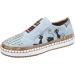 Shop Women's Summer Shoes: Stylish Blue Sneakers Slip-On Comfort & Plateau Designs - Size 41 EU - Buy Online on SooperMarket.com