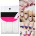 1Sheet French Nail Stickers Manicure Nail Art Stencils Nail Art Sticker 3-in-1 Guide Stickers Self-adhesive Sticker Tips For Manicure DIY Nail Art Tools - Buy Online on SooperMarket.com